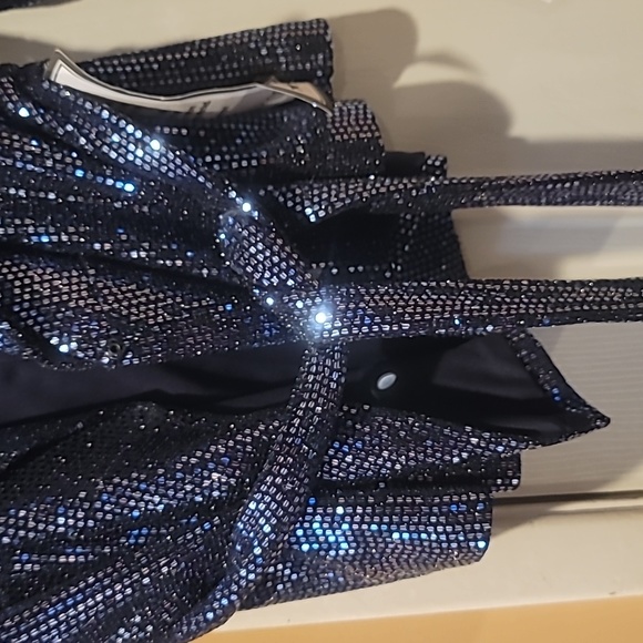 Sequin belted jacket - Picture 7 of 7